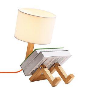 Lámpara de mesa de madera articulada "YOKI" (5)