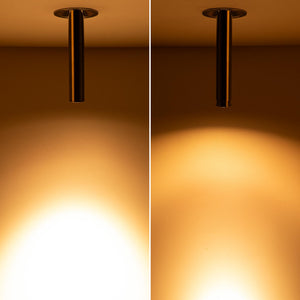 Foco LED empotrable orientable "ALAI" - Zoom - 200mm - 2800K - LED COB - chip Cree - 7W (40)