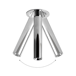 Foco LED empotrable orientable "ALAI" - Zoom - 200mm - 2800K - LED COB - chip Cree - 7W (41)