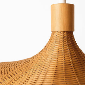 Lámpara colgante de mimbre "Bellas" - Barcelona Led-Decoración