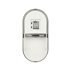 Plafón LED exterior ovalado con sensor PIR - 15W - CCT - IP65 (2)