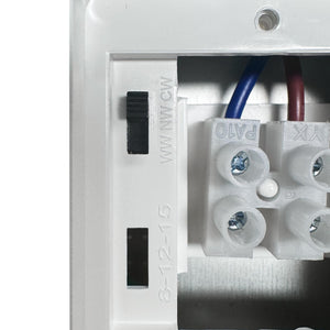 Plafón LED exterior ovalado con sensor PIR - 15W - CCT - IP65 (6)