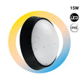 Plafón LED exterior redondo - 15W - CCT - 1500lm - IP65 2