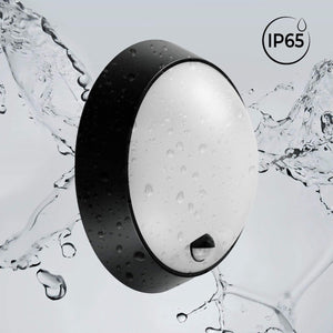 Plafón LED exterior redondo con sensor PIR - 20W - CCT - IP65 - Barcelona Led-Decoración