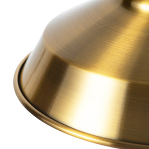 Lámpara industrial retro colgante "MANACOR" con cúpula de metal - Barcelona Led-Decoración