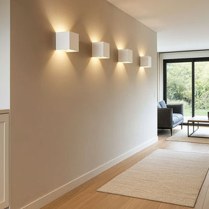 Pack de 4 Apliques de pared "KURTIN" 6W luz up and down regulable - Barcelona Led-Decoración