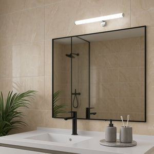 Aplique espejo baño LED tubular - 30cm - 5W | 3 formas de fijación (26)