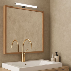 Aplique espejo baño LED tubular - 30cm - 5W | 3 formas de fijación (28)