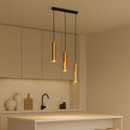Minimalistische driedubbele hanglamp
