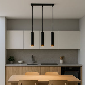 Lámpara colgante triple minimalista "Bila 3" - GU10 - Barcelona Led-Decoración
