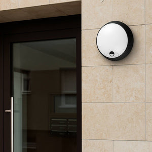 Plafón LED exterior redondo con sensor PIR - 20W - CCT - IP65 - Barcelona Led-Decoración
