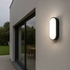 Plafón LED exterior ovalado - 15W - CCT - 1500lm - IP65