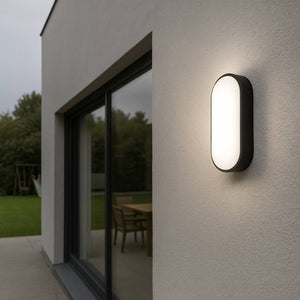 Plafón LED exterior ovalado - 15W - CCT - 1500lm - IP65 - Barcelona Led-Decoración