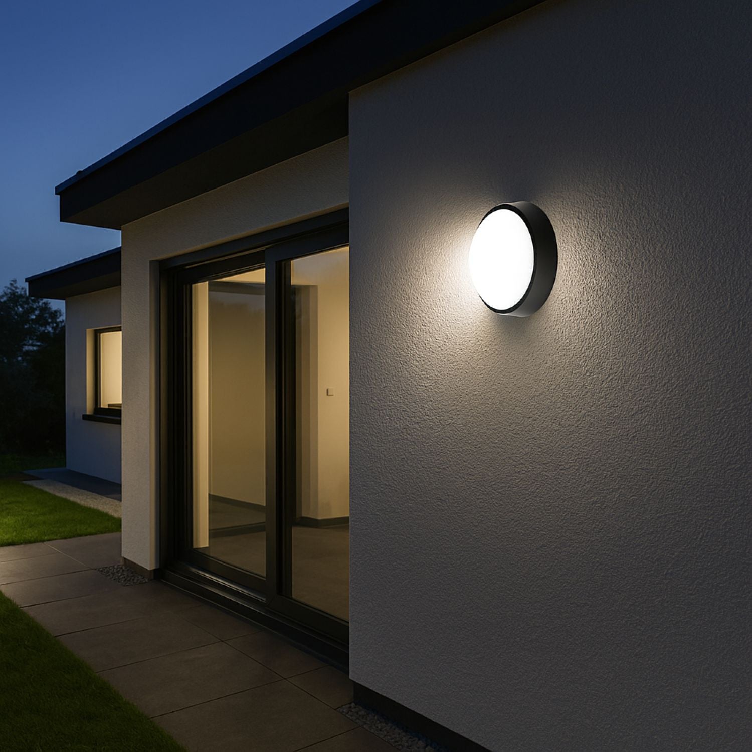 Plafón LED exterior redondo - 20W - CCT - 1800lm - IP65 (10)