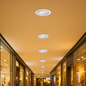 Downlight LED COB CCT 42W - CRI90 - Chip Bridgelux - Driver Lifud - IP20 - Corte Ø 215mm - Barcelona Led-