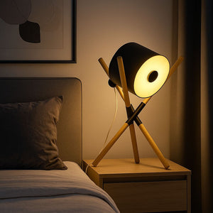 Lámpara de mesa nórdica de trípode "FOCUS" - 3 x E27 / G45 (1)