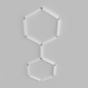 Luminaria lineal para hexágono - 6500K - 40 x 4cm - Barcelona Led-