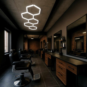 Luminaria lineal para hexágono - 6500K - 40 x 4cm - Barcelona Led-