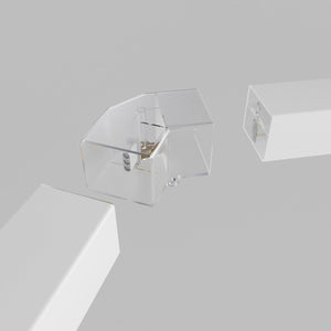 Conector en V para hexágono - 120° - 4 cm - Barcelona Led-
