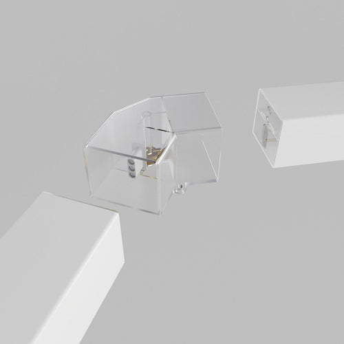 V-Stecker für Hexagon - 120° - 4 cm