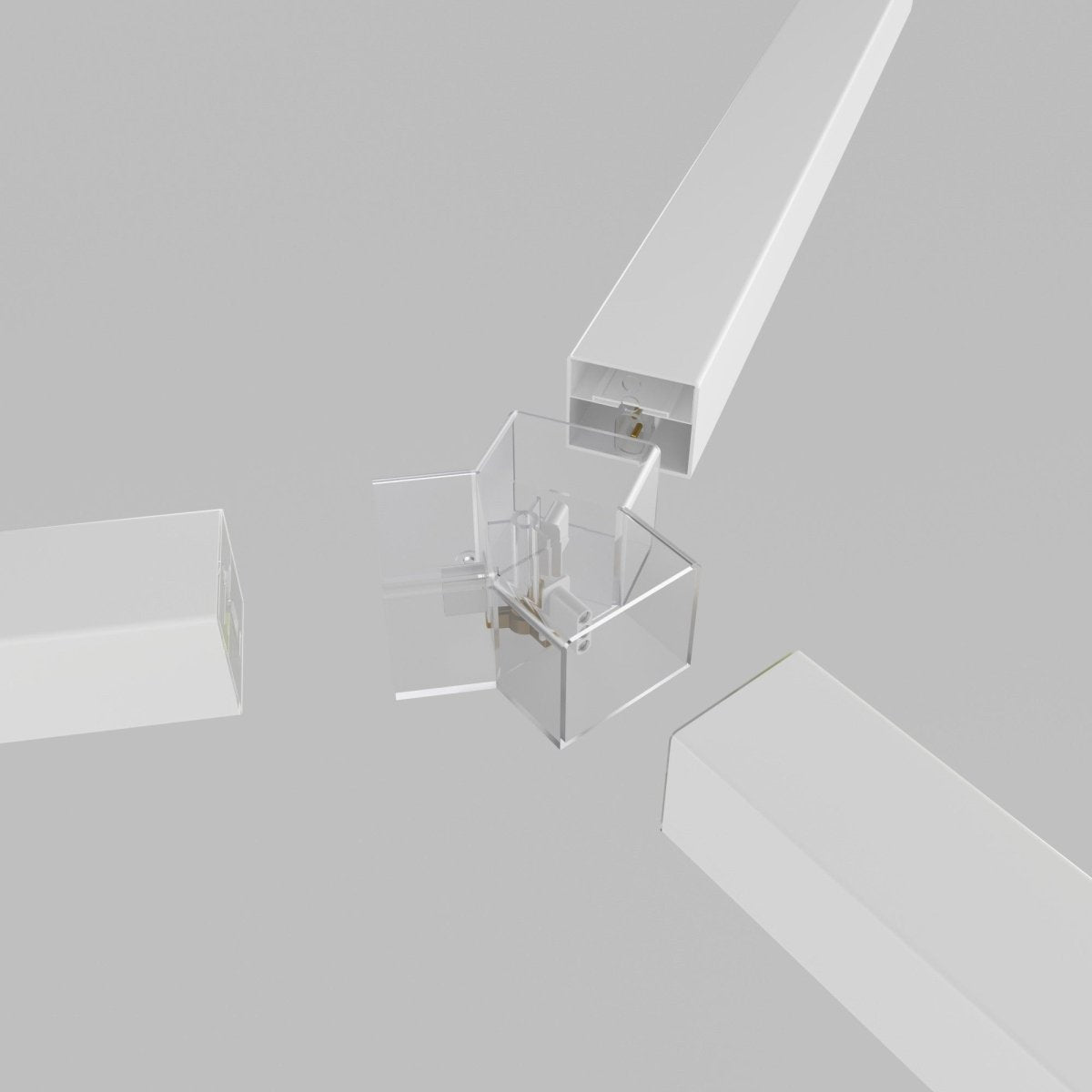 Conector en Y para hexágono - 4 cm - Barcelona Led-