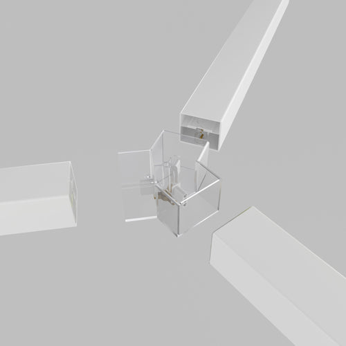 Κονέκτορας σε Υ για εξάγωνο - 4 εκ.