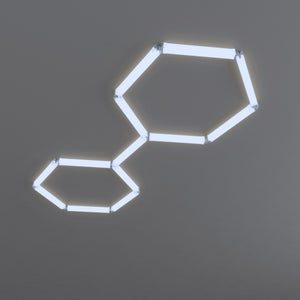 Conector en Y para hexágono - 4 cm (2)