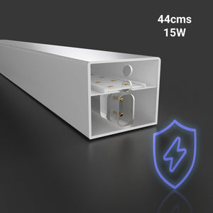 Conector en V para hexágono - 120° - 4 cm (2)