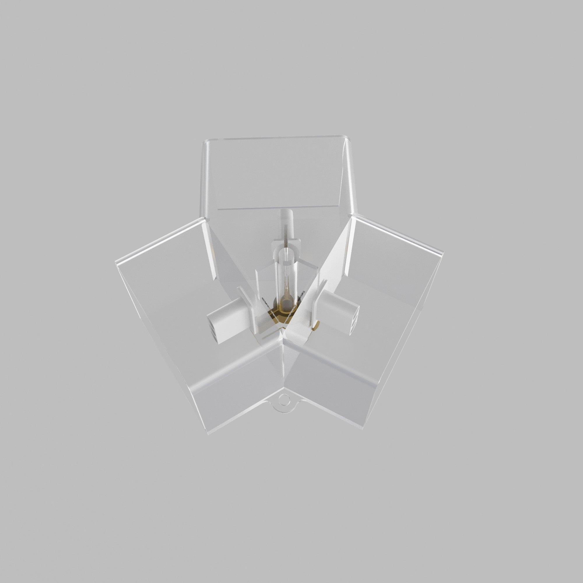 Conector en Y para hexágono - 4 cm (1)