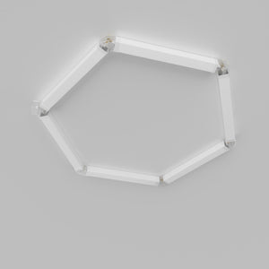 Conector en Y para hexágono - 4 cm (4)