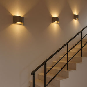 Aplique de pared concreto "Raquel" - Up & down - 1 x G9 (16)