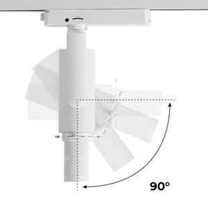 Proyector shapeable para carril monofásico - 20W - 20º-35 - Barcelona Led-
