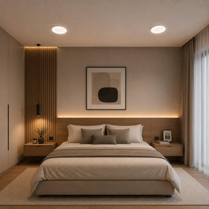 Downlight LED circular empotrable - 3CCT - 24W - 110 lm/W - Corte Ø243mm (5)
