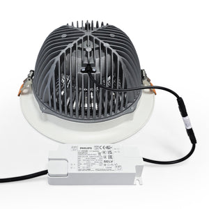 Downlight LED especial para pescaderías - 40W - Driver Philips - Corte Ø210 mm (20)