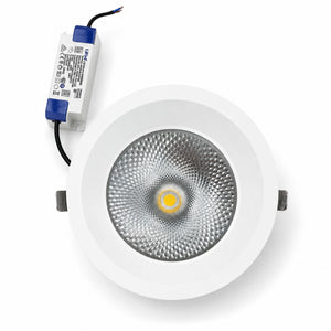 Downlight LED empotrable - Chip especial para frutas y verduras - 30W - Corte Ø200 mm - IP54 - UGR19 (11)