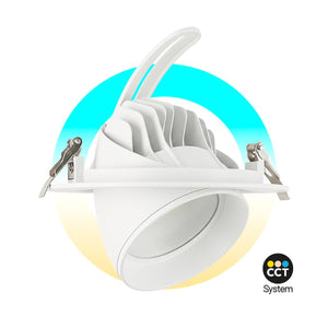 Downlight LED circular orientable CCT 38W - 120° Driver LIFUD - Barcelona Led-
