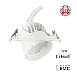 Downlight LED circular orientable CCT 38W - 120° Driver LIFUD - Barcelona Led-