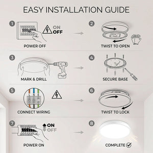 Plafón LED de techo - CCT - 17W - CRI80 - IP20 - Barcelona Led-Iluminación