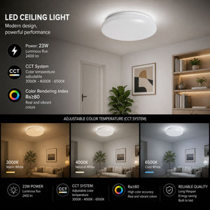 Plafón LED de techo - CCT - 23W - CRI80 - IP20 (9)