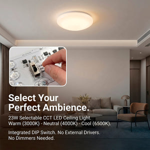 Plafón LED de techo - CCT - 23W - CRI80 - IP20 (11)