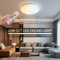 Plafón LED de techo con mando a distancia - RGB + CCT - 23W - CRI80 - IP20 4