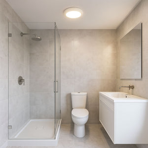 Plafón LED CCT circular - 12W/15W/18W - Potencia ajustable - Superficie o empotrado - IP54 (1)