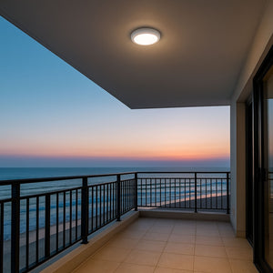 Plafón LED CCT circular - 12W/15W/18W - Potencia ajustable - Superficie o empotrado - IP54 (2)