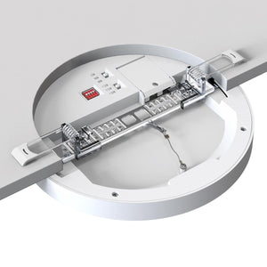 Plafón LED circular CCT con sensor PIR -12W /15W/18W - Diámetro ajustable - Superficie / empotrable - IP54 - Barcelona Led-Iluminación