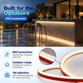 220V AC COB LED Strip - 10W/m - 12mm - IP67 - 5 meters 5