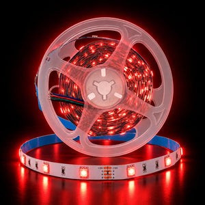 Tira de LED 12V-DC 36W 10mm multicolor RGB IP20 (SMD5050 30ch/m) Rollo 5 metros (5)