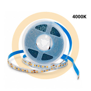 Tira LED 24V DC - 18W/m - Monocolor - 10mm - IP20 - Rollo 5 metros - 120ch/m (32)