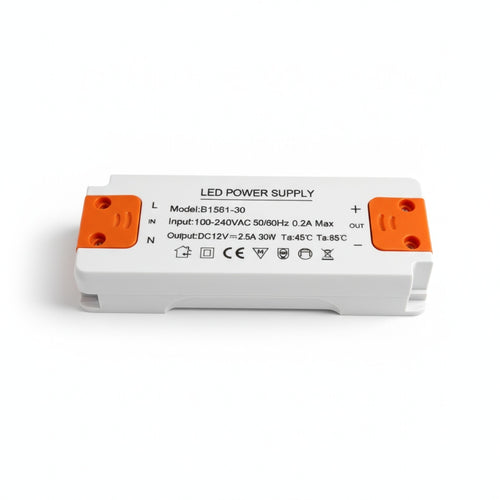 Ultra slim power supply 12V 30W IP20