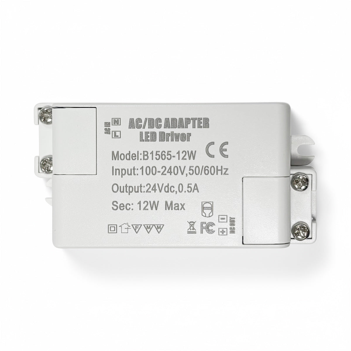 Fuente de alimentación 24V DC 12W 0.5A 100-240V (1)
