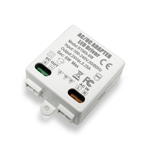 Fuente de alimentación 24V DC 6W 0.25A 100-240V - Barcelona Led-Material eléctrico